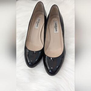 LK Bennett London Black  Wedge Size 36 1/2